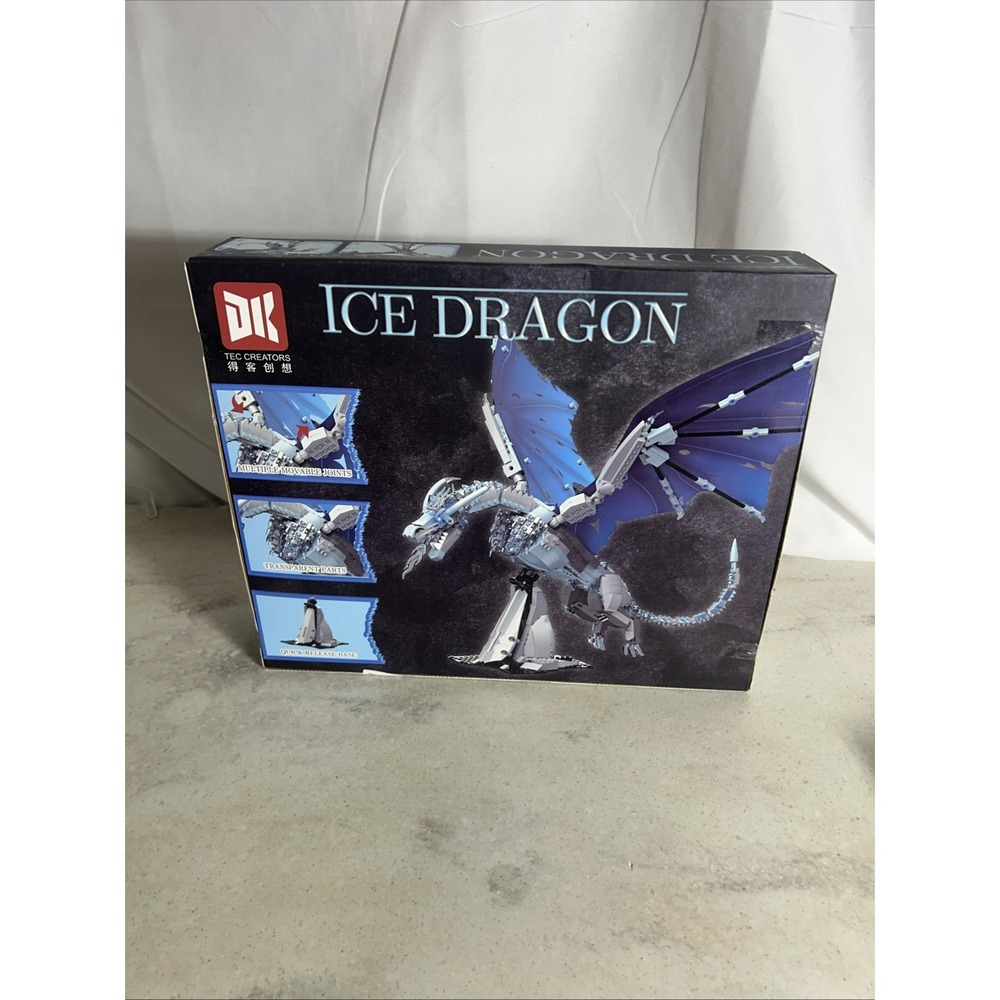 QFJ Ideas Ice Dragon Building Set